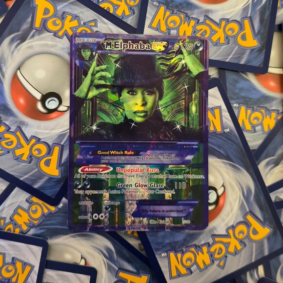 Elphaba Pokemon Card - Wicked - Picture 1 of 13